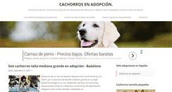 Desktop Screenshot of adoptauncachorro.com