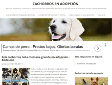 Tablet Screenshot of adoptauncachorro.com